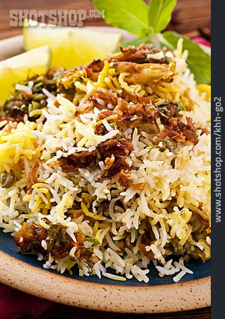 
                Reisgericht, Indische Küche, Masala                   