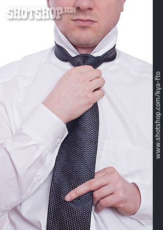 
                Krawatte, Ankleiden, Binden                   