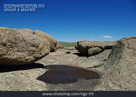 
                Usa, Wyoming, Split Rock                   