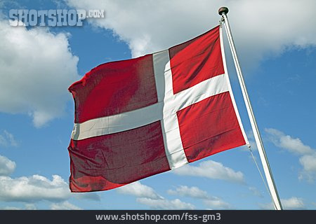 
                Danebrog, Dänische Flagge                   