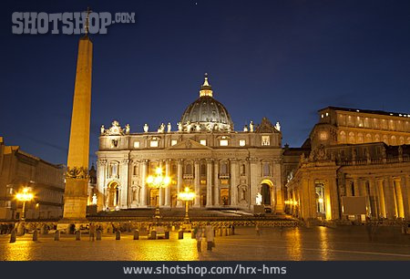 
                Petersdom, Vatikan, Petersplatz                   