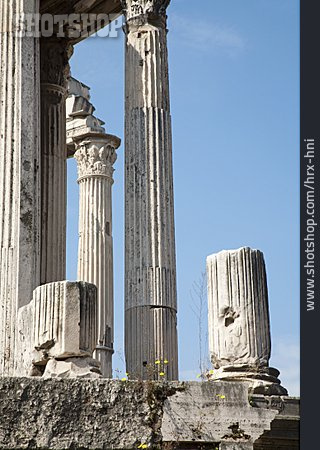
                Säule, Ruine, Forum Romanum                   