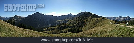 
                Tirol, Tannheimer Tal, Hochvogel, Geißhorn                   