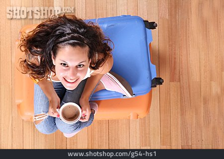 
                Frau, Kaffeepause, Kaffeetrinken                   