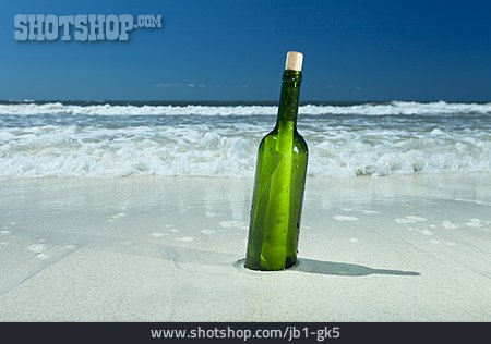 
                Flasche, Flaschenpost                   
