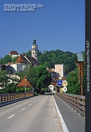 
                Oberbayern, Ortschaft, Tittmoning                   