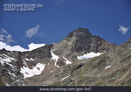 
                Gebirge, Alpen, Karg, Stubaier Alpen, Sulzkogel                   