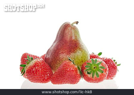 
                Erdbeere, Birne, Williams Christ                   