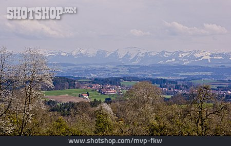 
                Landschaft, Allgäuer Alpen, Allgäuer Voralpenland                   