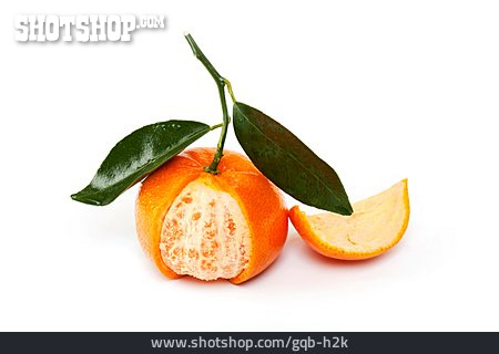 
                Mandarine, Schälen                   