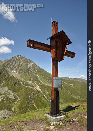 
                Kreuz, Gipfelkreuz, Stubaier Alpen, Kögele                   