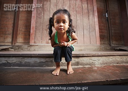 
                Mädchen, Porträt, Kambodschanerin                   
