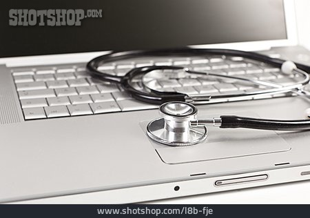 
                Laptop, Reparatur, Stethoskop, Patientendaten                   