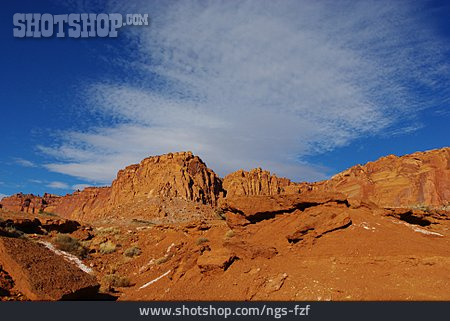 
                Felsformation, Utah, Capitol-reef-nationalpark                   