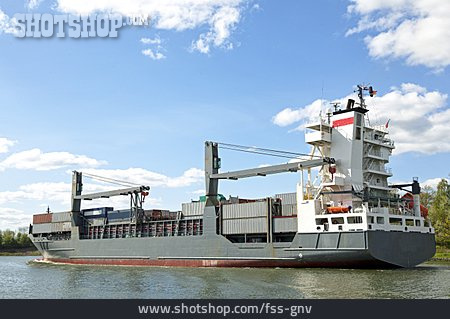 
                Frachtschiff, Containerschiff                   