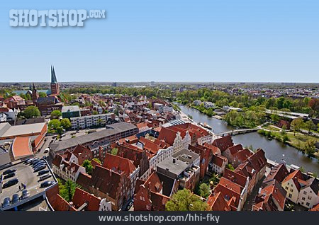 
                Stadtansicht, Lübeck                   