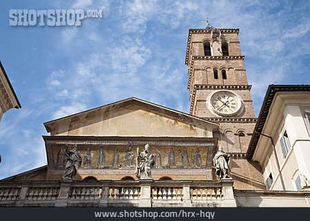 
                Kirche, Rom, Santa Maria In Trastevere                   