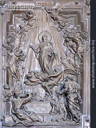 
                Relief, Kirchenkunst, Mariä Himmelfahrt                   