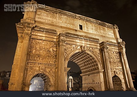 
                Rom, Triumphbogen, Triumphbogen Des Septimius Severus                   