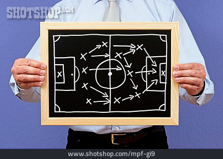 
                Strategie, Taktik, Spielaufstellung, Fußballtrainer                   