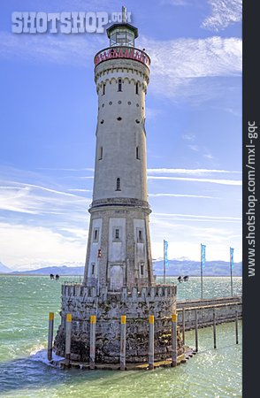 
                Leuchtturm, Bodensee, Lindau                   