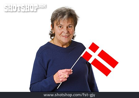 
                Seniorin, Dänemark, Patriotismus                   