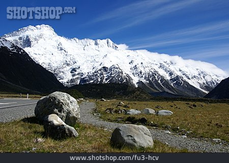 
                Gebirge, Neuseeländische Alpen, Mount Cook                   