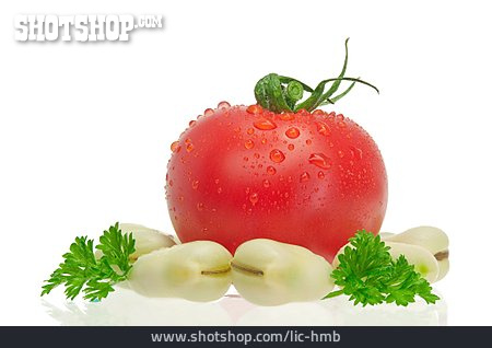 
                Gemüse, Tomate, Bohne                   