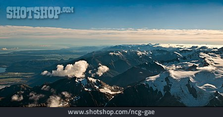 
                Gebirgskette, Southern Alps, Westland-nationalpark                   