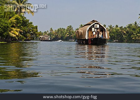 
                Indien, Hausboot                   