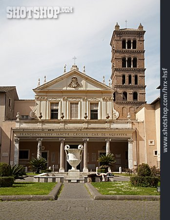 
                Kirche, Rom, Santa Cecilia In Trastevere                   