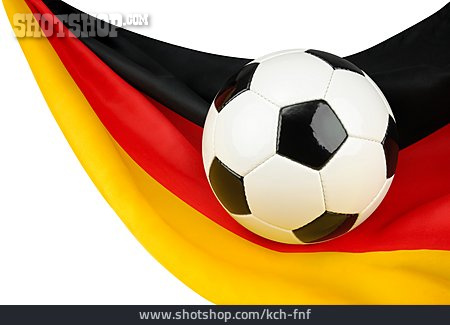 
                Fußball, Deutschland, Nationalflagge                   