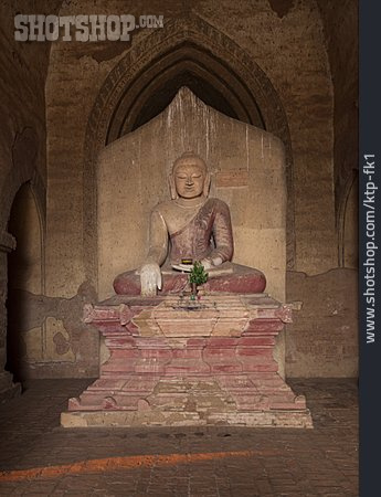 
                Buddha, Buddhafigur, Bagan                   