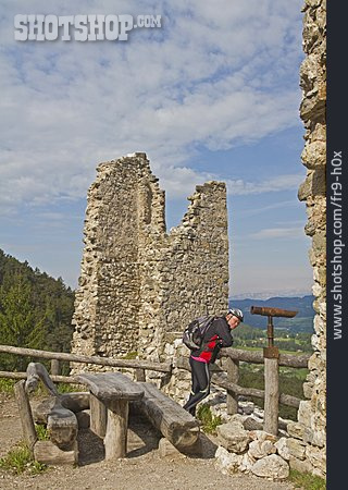 
                Burg, Tourist, Seis Am Schlern, Salegg                   