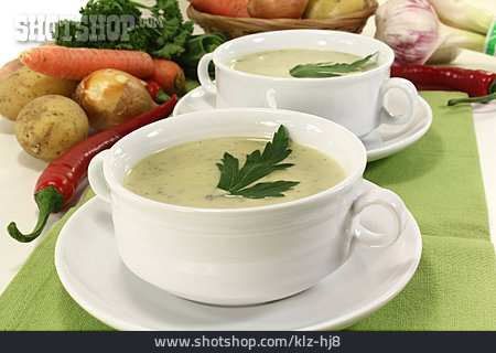 
                Suppe, Cremesuppe, Gemüsecremesuppe                   