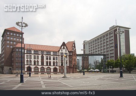 
                Rathaus, Dortmund, Friedensplatz, Berswordt-halle                   