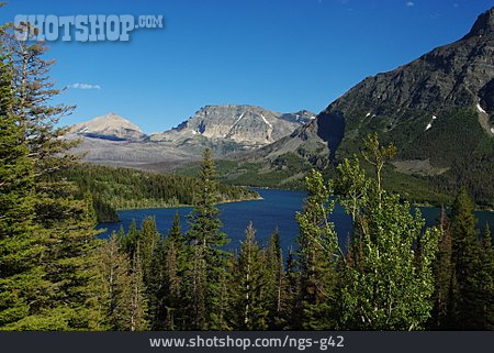 
                Rocky Mountains, Nordamerika, Glacier-nationalpark                   