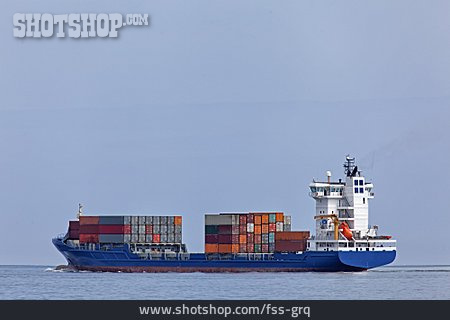 
                Containerschiff, Frachtgut                   