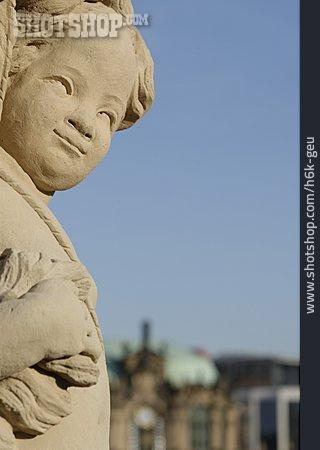 
                Skulptur, Dresdner Zwinger                   