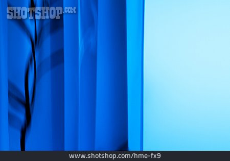 
                Hintergrund, Blau, Vorhang                   
