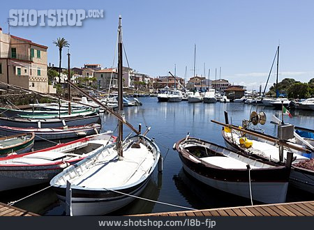 
                Hafen, Segelboot, Sardinien                   