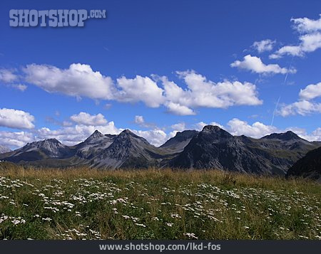 
                Alpen, Gebirgskette, Arosa                   