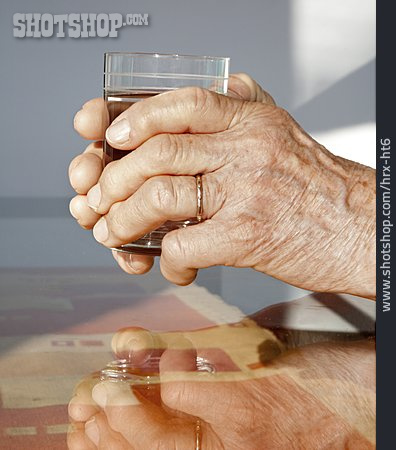 
                Trinken, Glas, Hand, Trinkglas                   