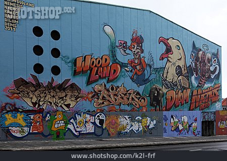 
                Graffiti, Wandmalerei, Jugendkultur                   