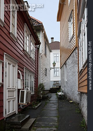 
                Gasse, Bergen, Bryggen                   