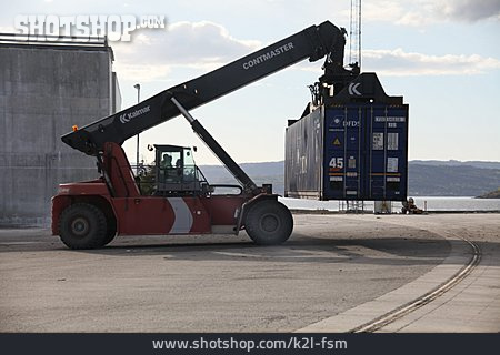 
                Logistik, Container, Stapler                   