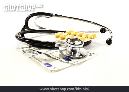 
                Stethoskop, Behandlungskosten, Gesundheitssystem                   