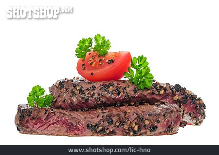 
                Rindersteak, Pfeffersteak                   