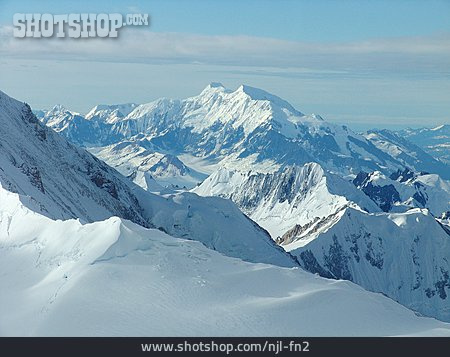 
                Gebirge, Gletscher, Gipfel, Kluane-nationalpark                   