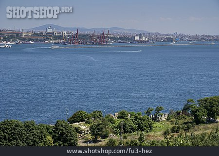 
                Hafen, Containerhafen, Bosporus                   